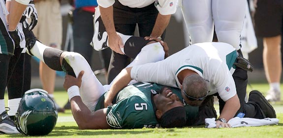 שחקן פוטבול פצוע, NFL / צלם: רויטרס